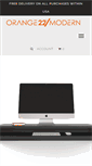 Mobile Screenshot of orange22modern.com